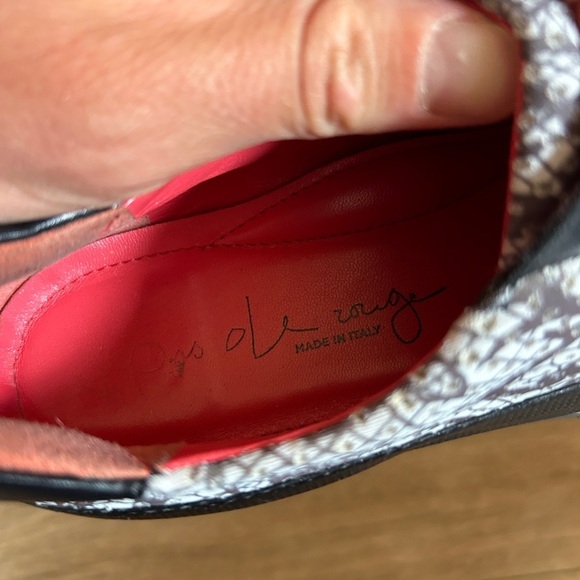 Pas De Rouge Oxford Shoe with laces - Picture 7 of 7